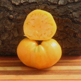 Big White Pink Stripes Tomato