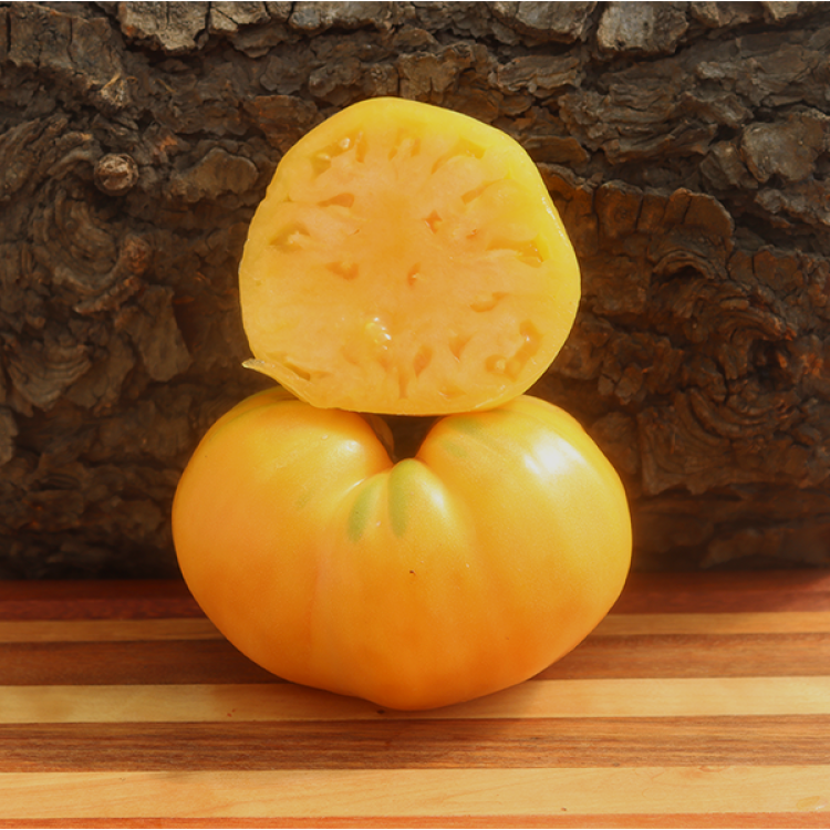 Big White Pink Stripes Tomato