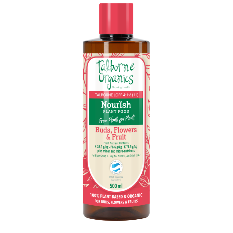 Talborne Nourish 500ml Buds, Flowers & Fruit 4:1:6