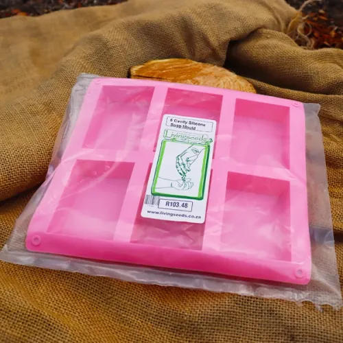 6 Cavity Silicone Soap Mould